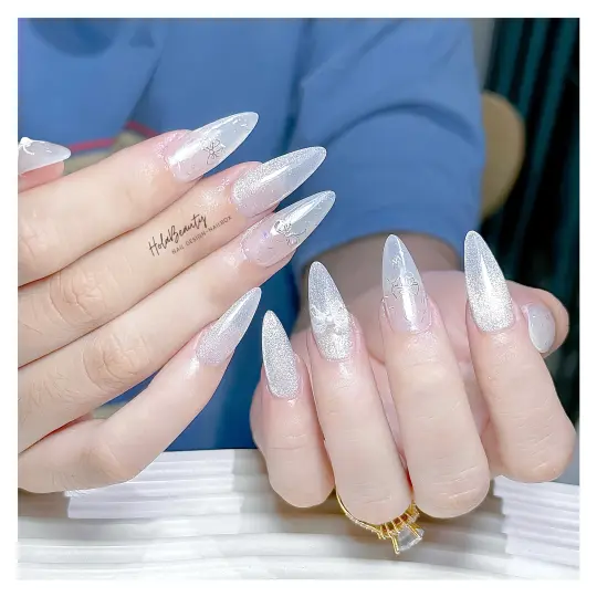 Sơn gel trắng / sơn 3 lớp 